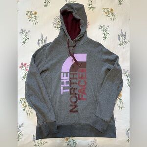 Grey Women's North Face Hoodie